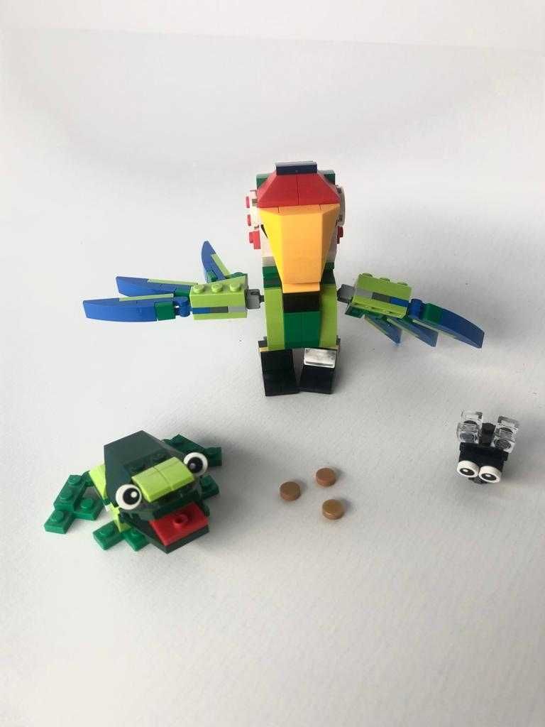 Lego 31031 papuga zwierzęta