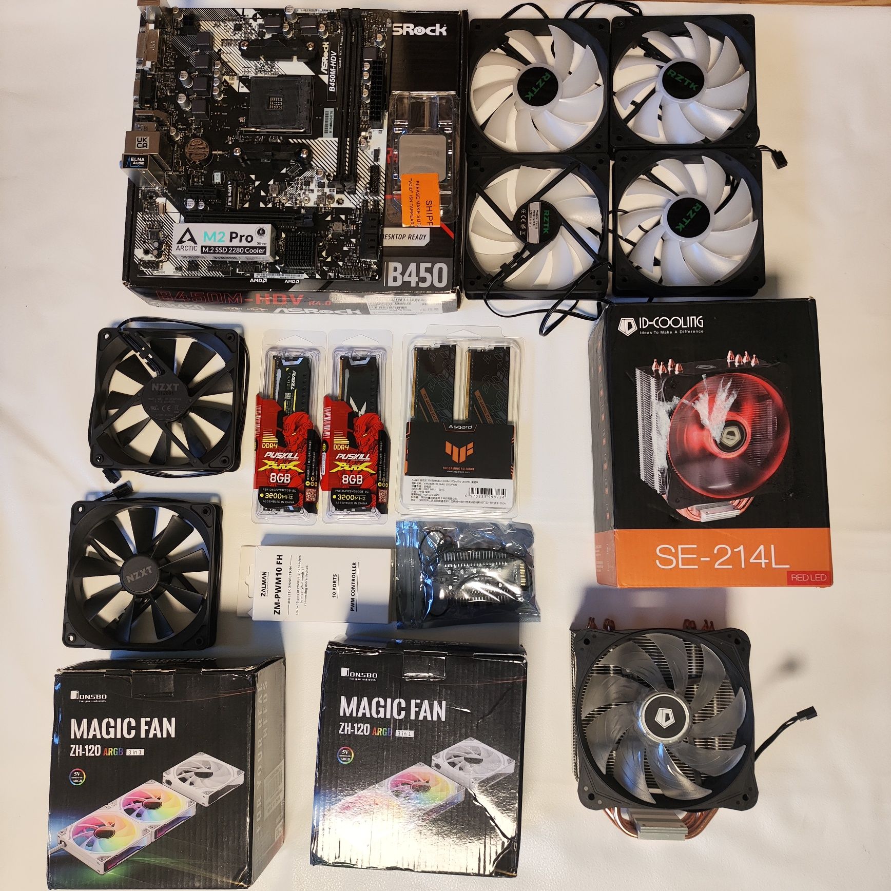 Оперативна память ddr4 16 32 gb b450 se 214 af 120c  zh12 комплектуючі
