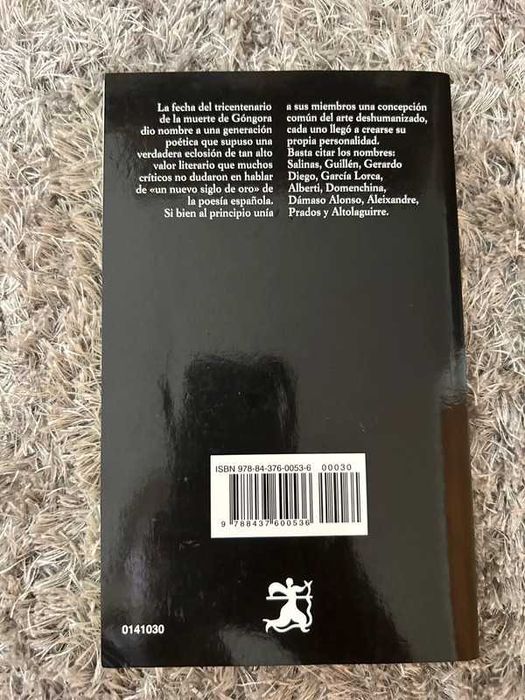 Livro Antología del grupo poetico de 1927