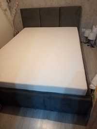 Łóżko tapicerowane 160x200 z materacem