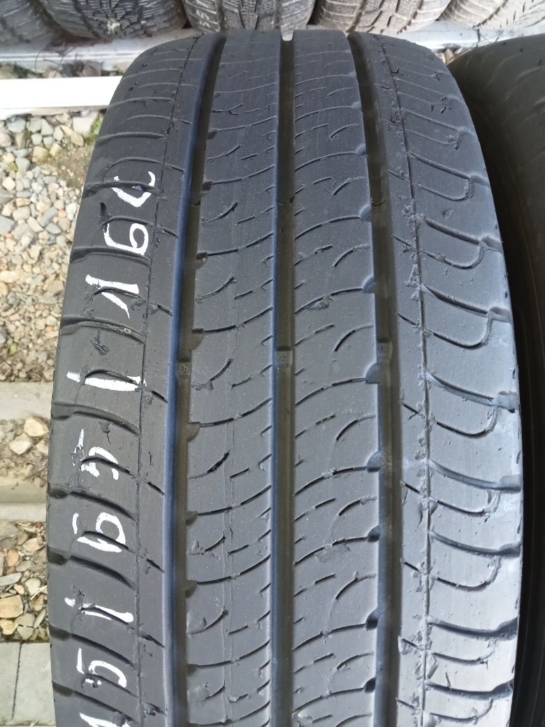 2x Opony Używane Letnie 215/65R16C Goodyear