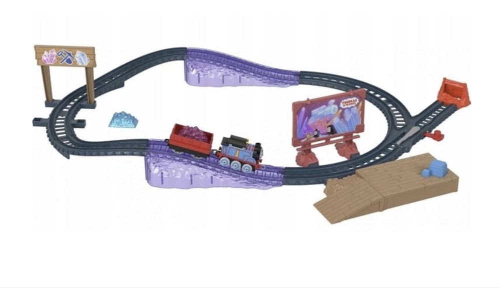 FISHER-Price Tomek i Przyjaciele Zestaw Tomek w kopalni kryształów