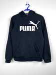 Bluza z kapturem Puma czarna hoodie r. S