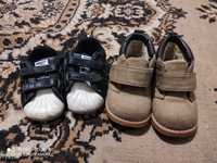Пінєтки та замшові нарядні черевички, взуття для хлопчика 18-19 розмір