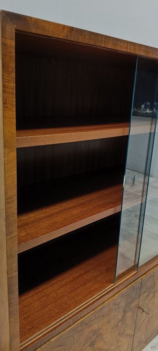 biblioteka Halabala regał na książki półki komoda długa