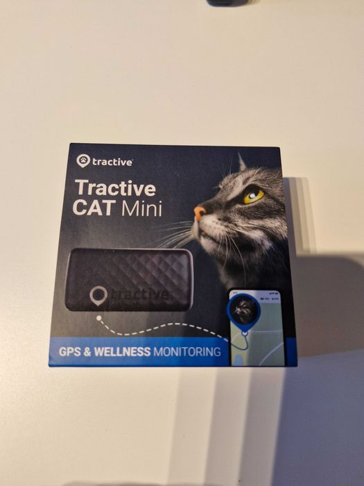 Tractive cat mini GPS z abonamentem do sierpnia 2026