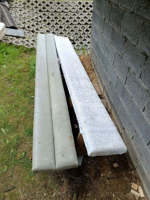 Ławki stabilne  2.5 metra  2 szt.