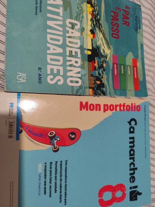 Cadernos de atividades 8° ano de escolaridade