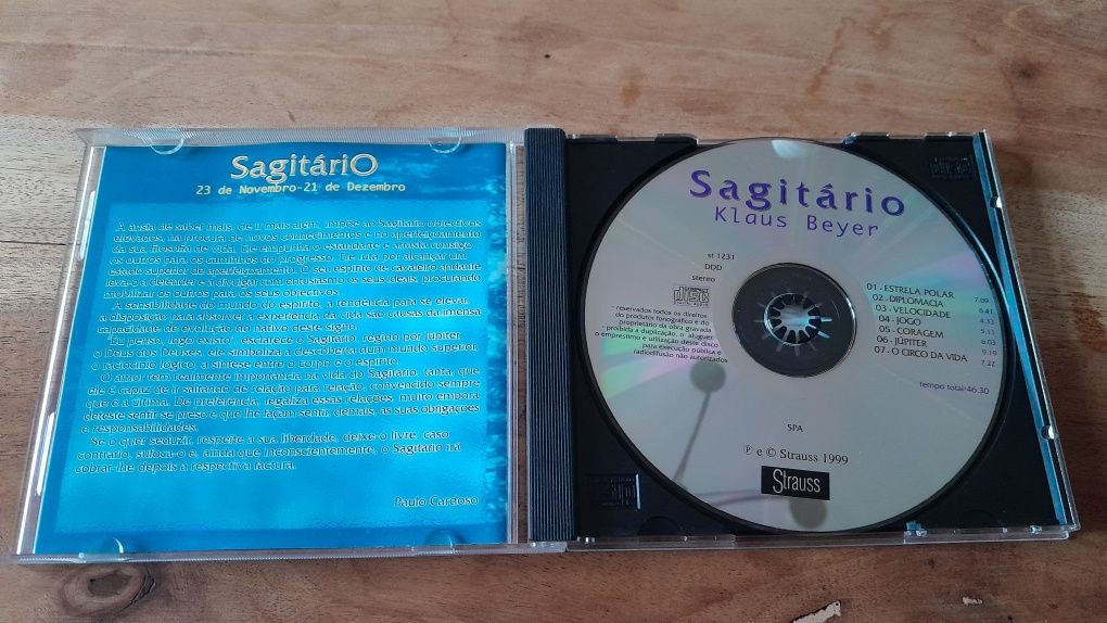 Cd Signo Sagitário música Klaus Beyer