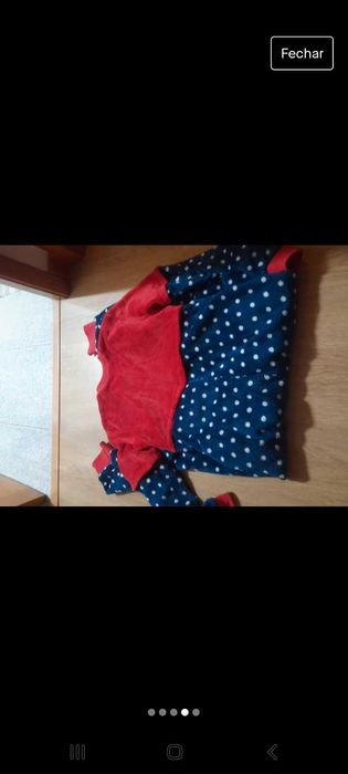 Pijama da Minnie 12 anos