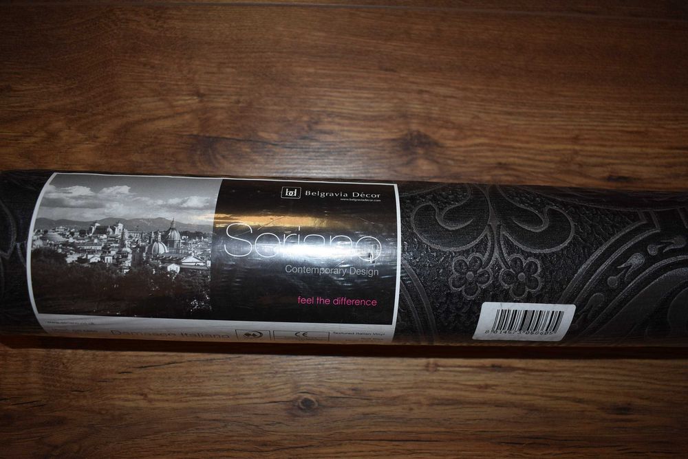 tapeta belgravia decor glamour czarna