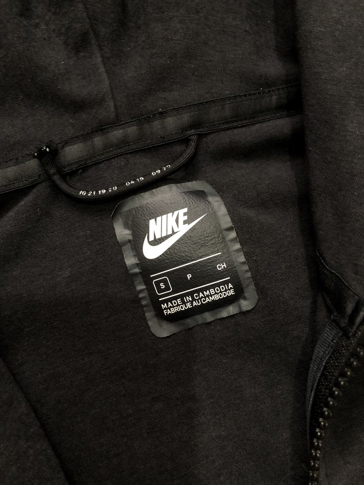 NIKE (S) Tech Fleece NSW TCH PCK мужская кофта ветровка толстовка теч