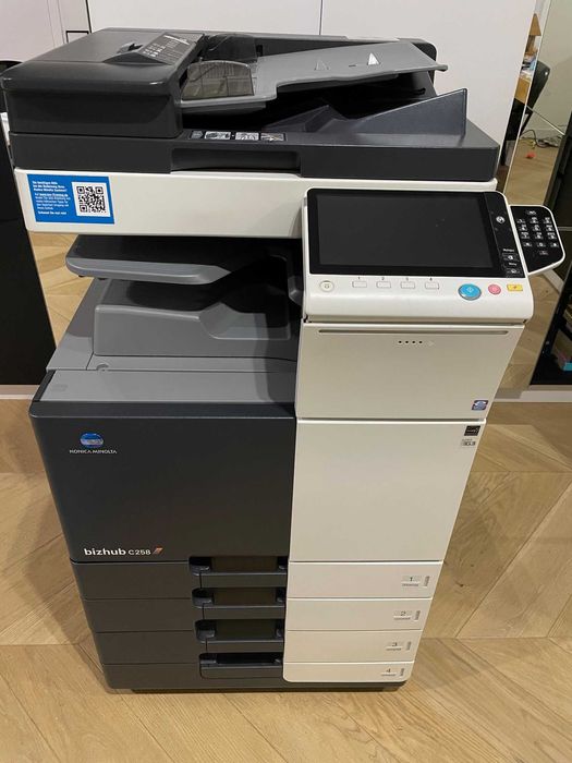 KSEROKOPIARKA LASEROWA ze skanerem Konica C258 kol.A3 FV i Gwar.