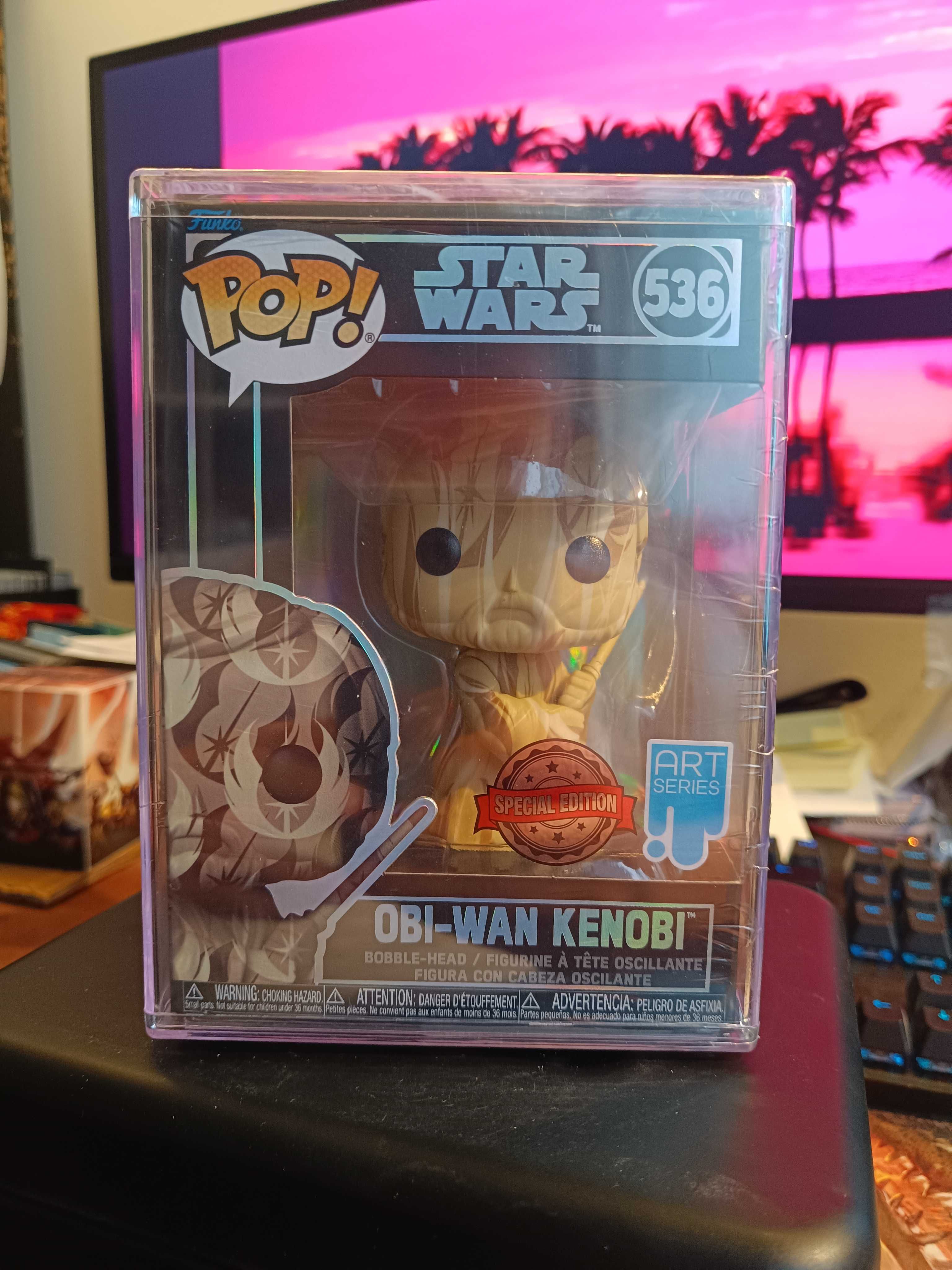 Funko POP! Art Series,  Star Wars, Obi-Wan Kenobi, 536