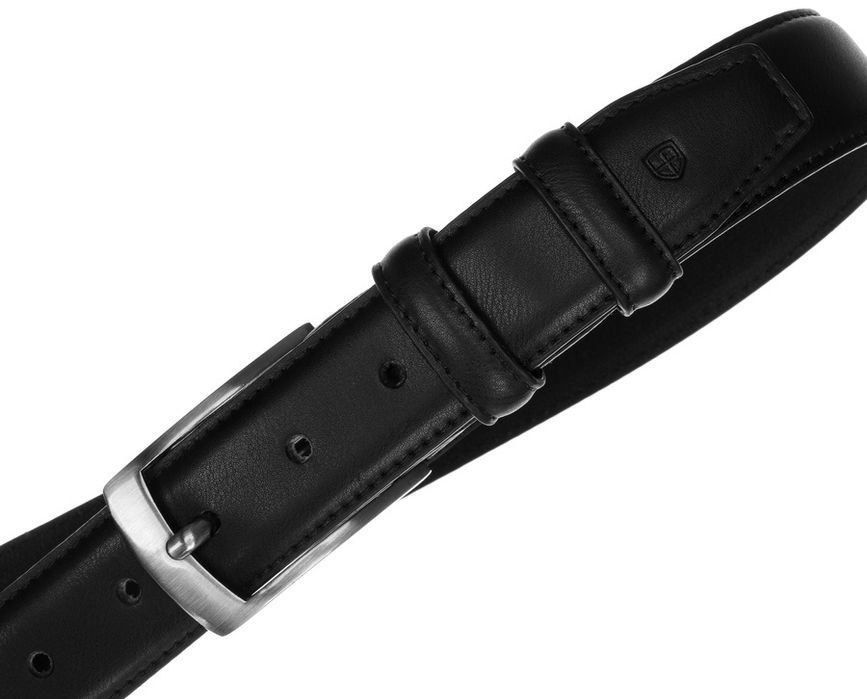 gładki pasek męski do garnituru - peterson 95