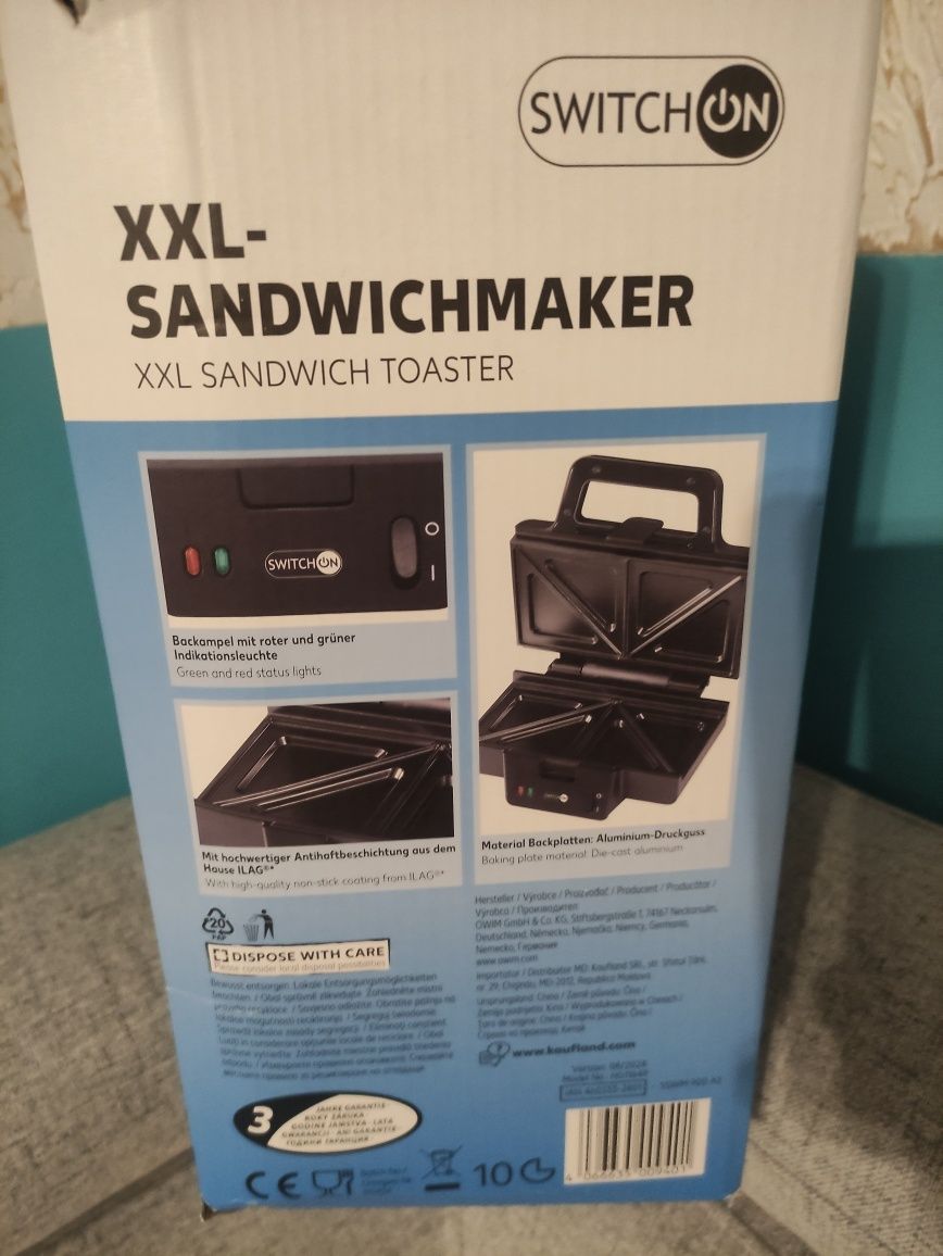 Opiekacz do kanapek r XXL