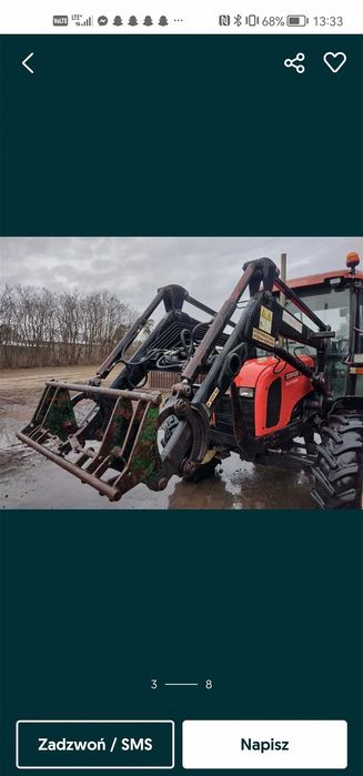 Tur Ładowacz czołowy Zetor Proxima 7341. 6341. 5341 i tym podobne