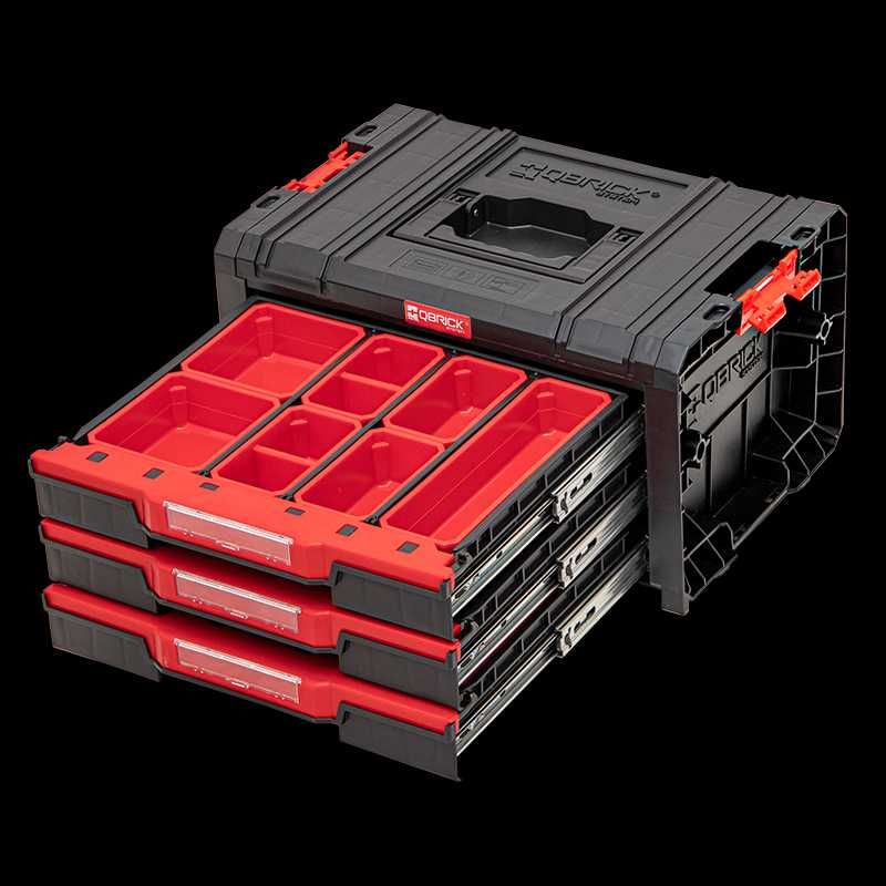 Qbrick System PRO Drawer 3 Toolbox 2.0 Expert - szuflady