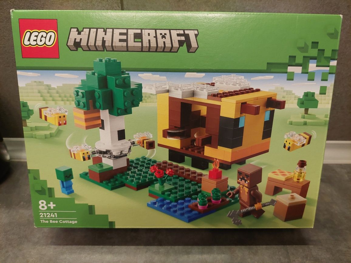 Lego Minecraft 21241 NOWE Pszczeli Ul