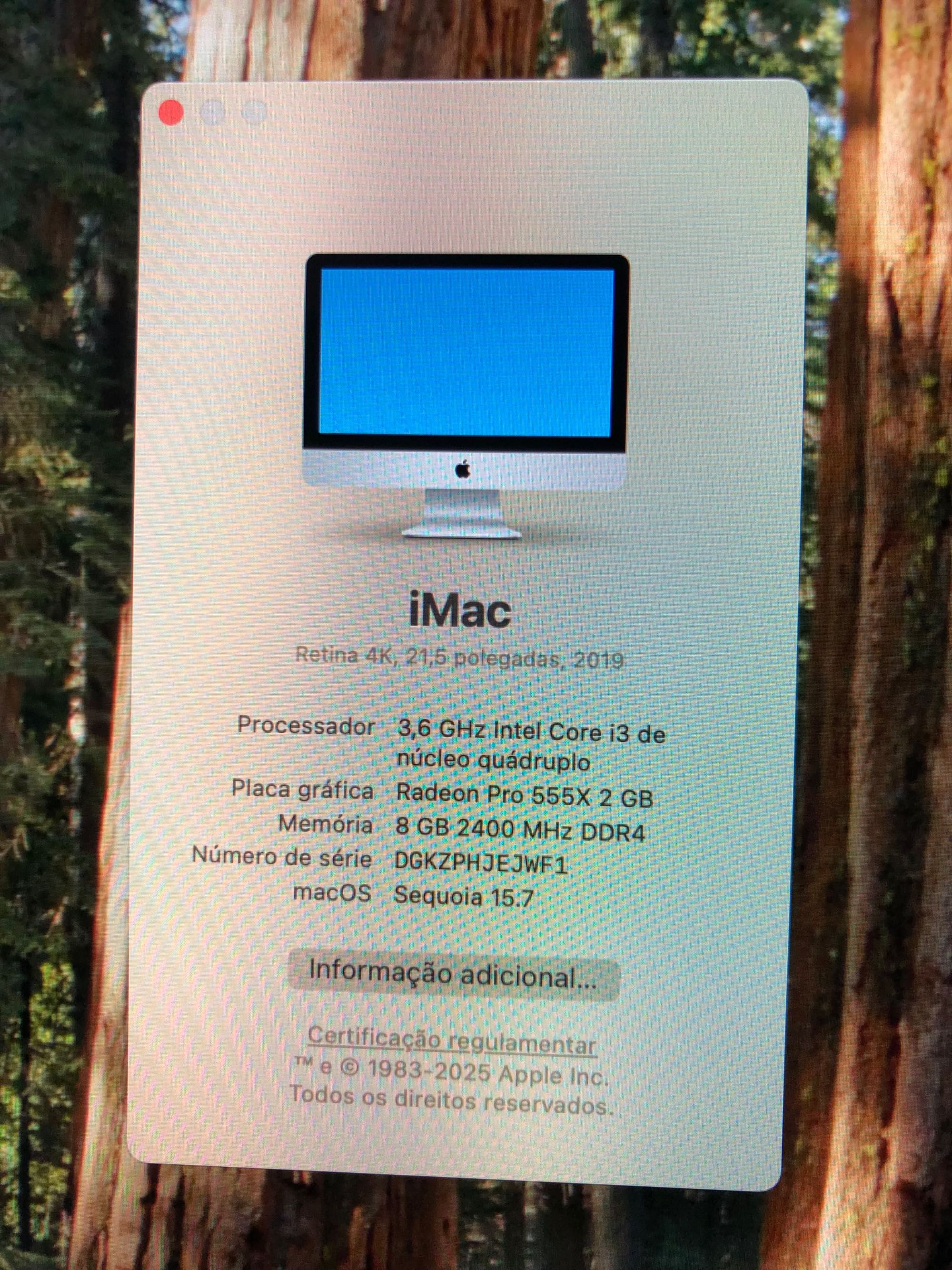 iMac 2019 4k Retina VENDIDO