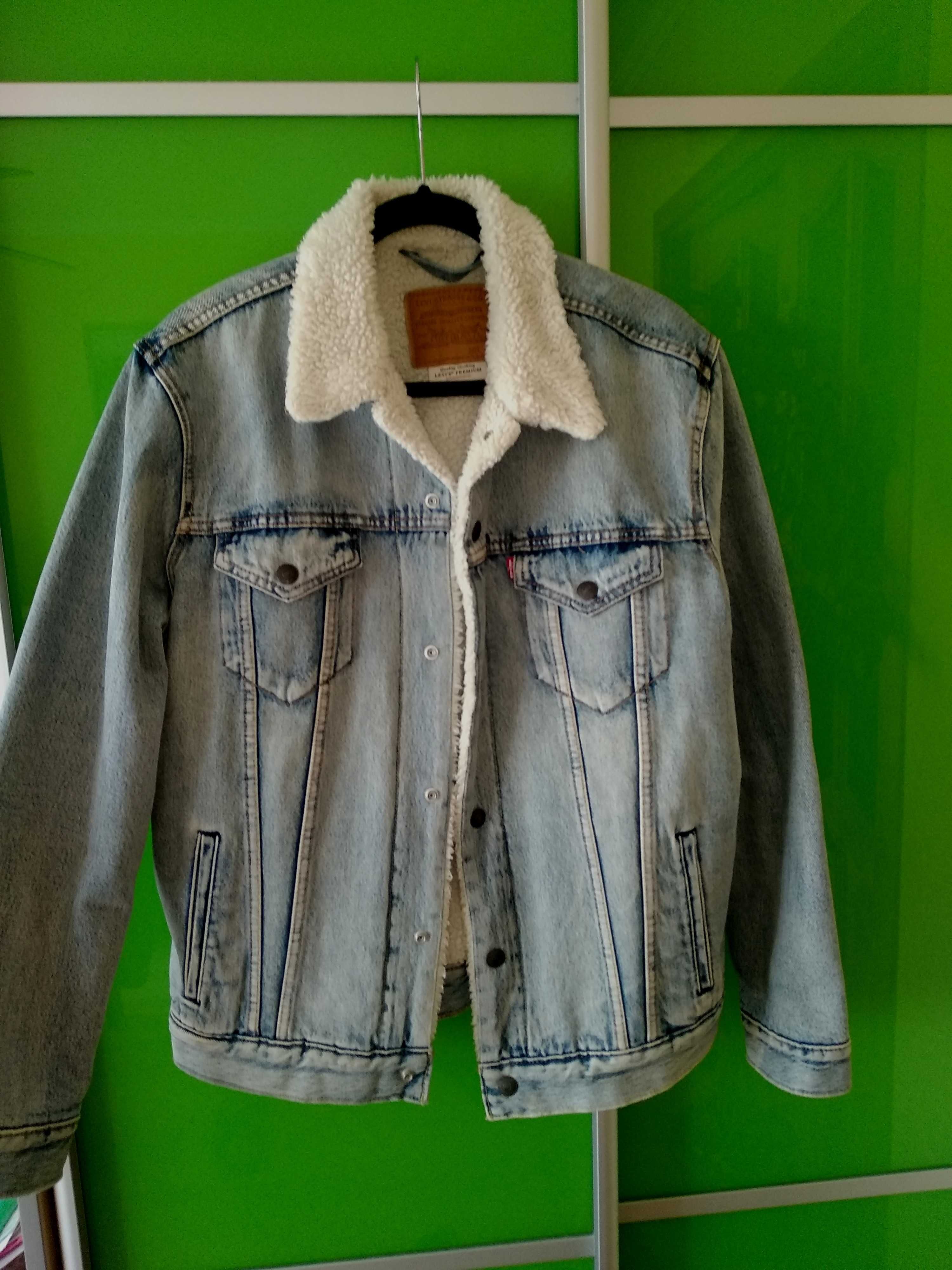 Шерпа куртка levi's San Francisko premium made in Bangladesh