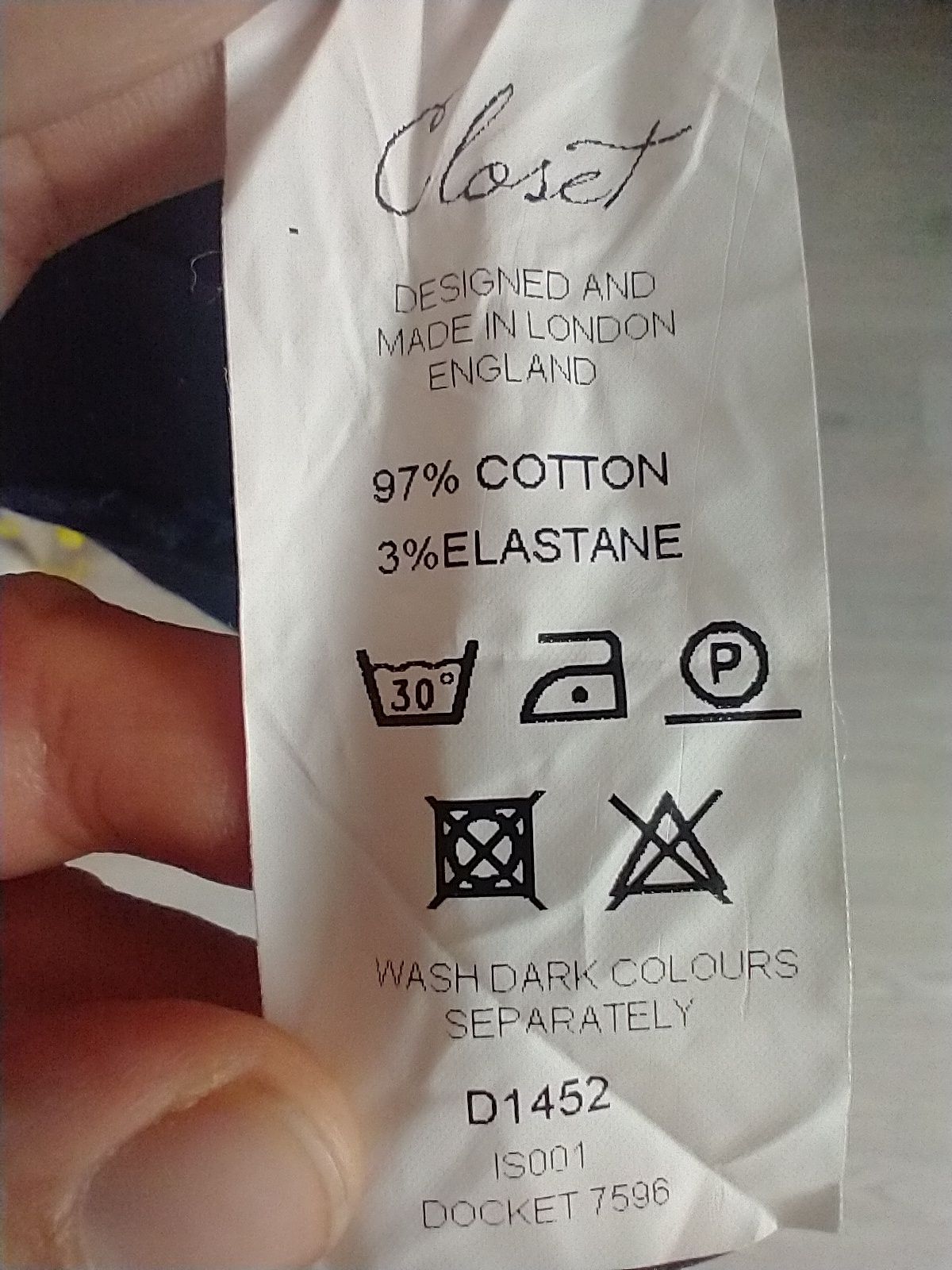 sukienka z kieszeniami Closet London S