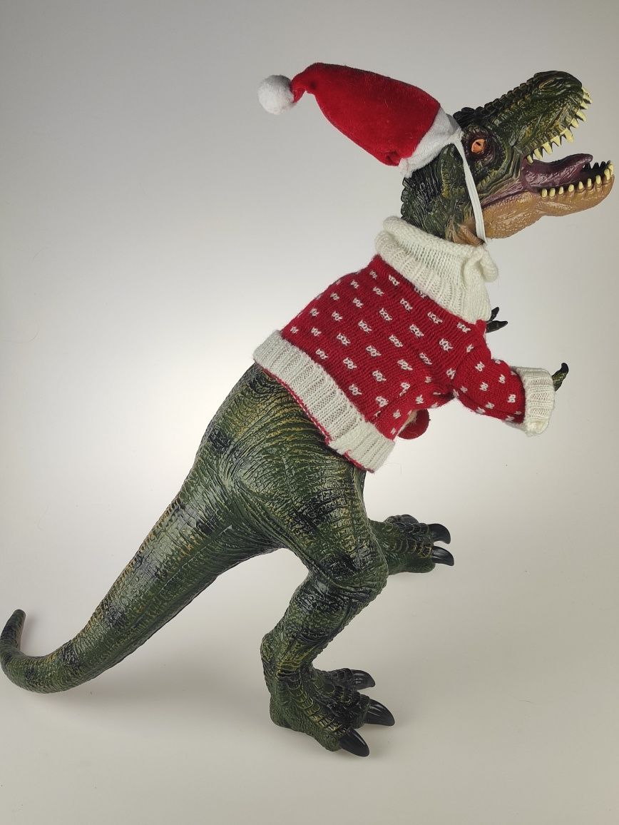 Santasaur Mikołaj Dinozaur, T Rex, Tyranozaur | Ozdoba świąteczna