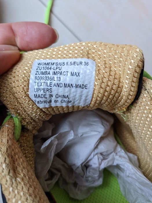 Buty do tańczenia zumby - Zumba 36