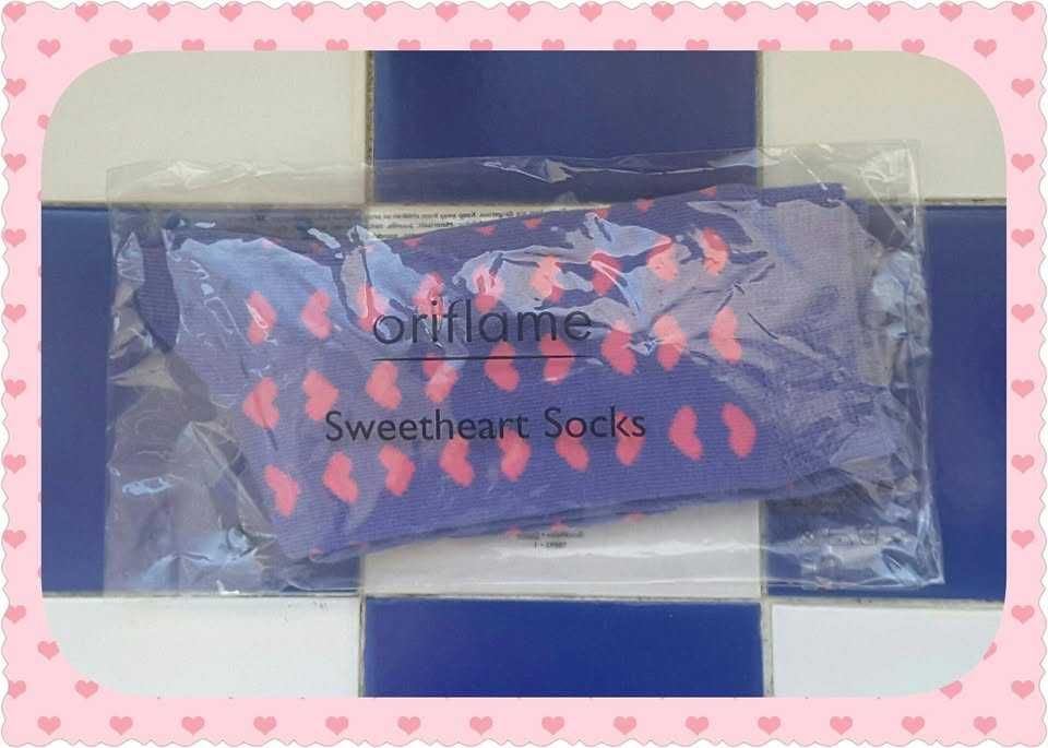 Meias de Criança "Corações" Oriflame [1 par] (NOVAS!)