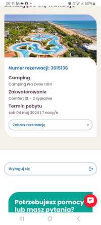 Odstąpię Camping Pra Delle Tori Caorle Włochy