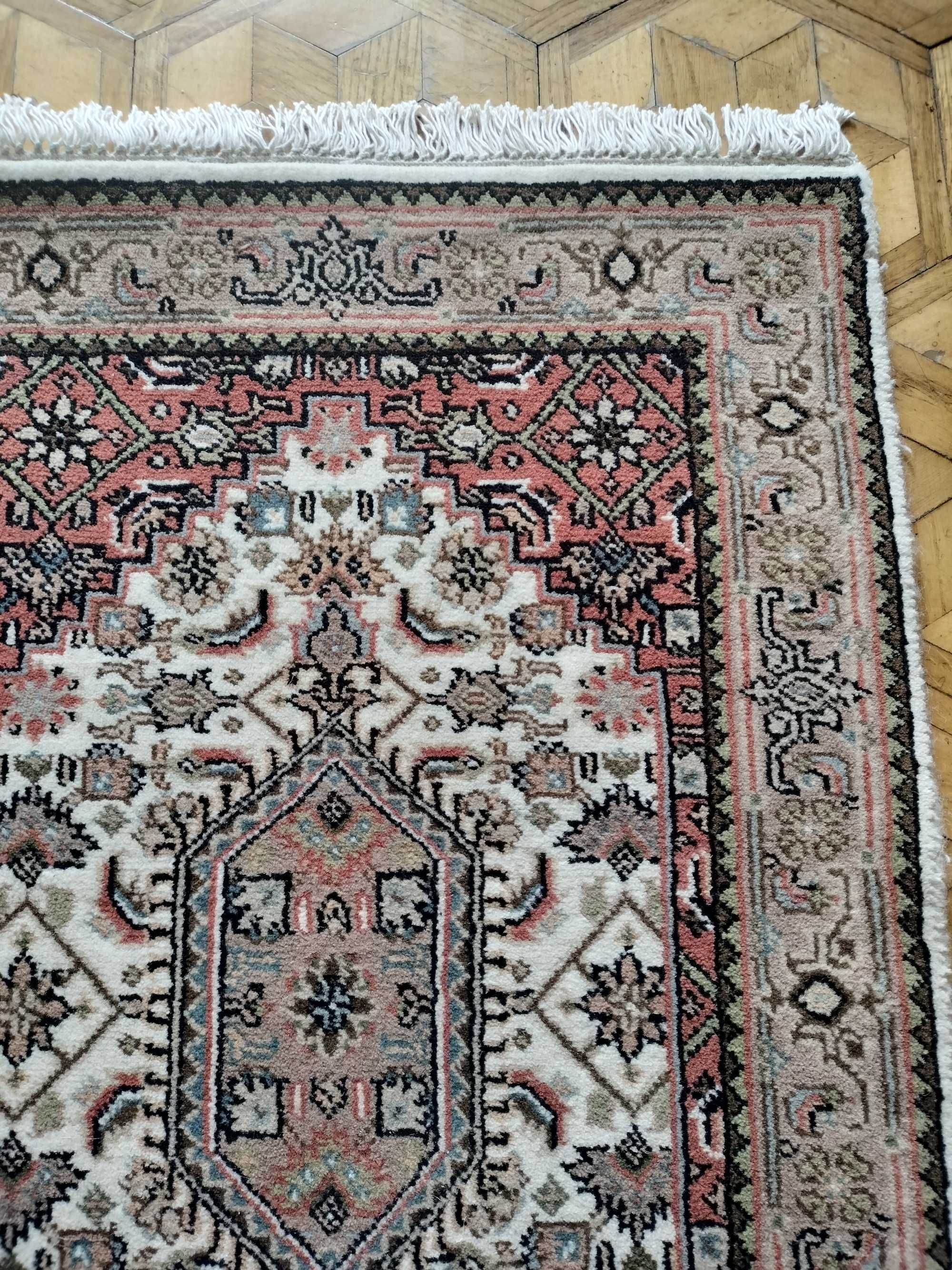 piękny indyjski chodnik/dywanik wełniany/kilim handmade nr 16
