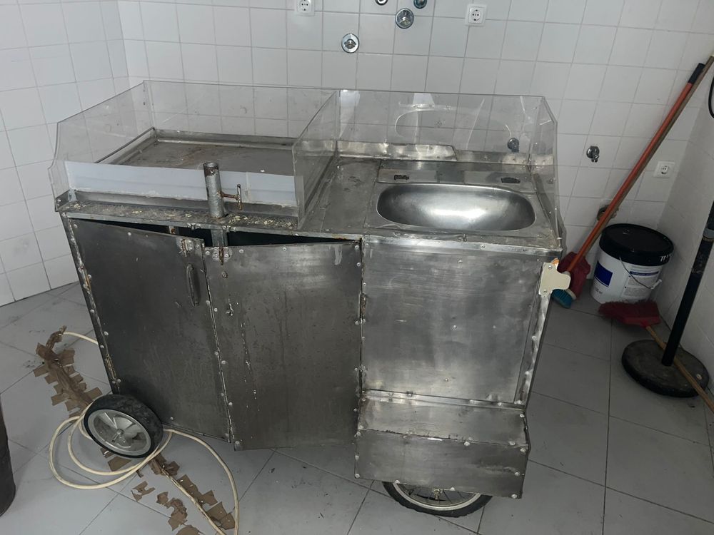 Carrinho de castanhas