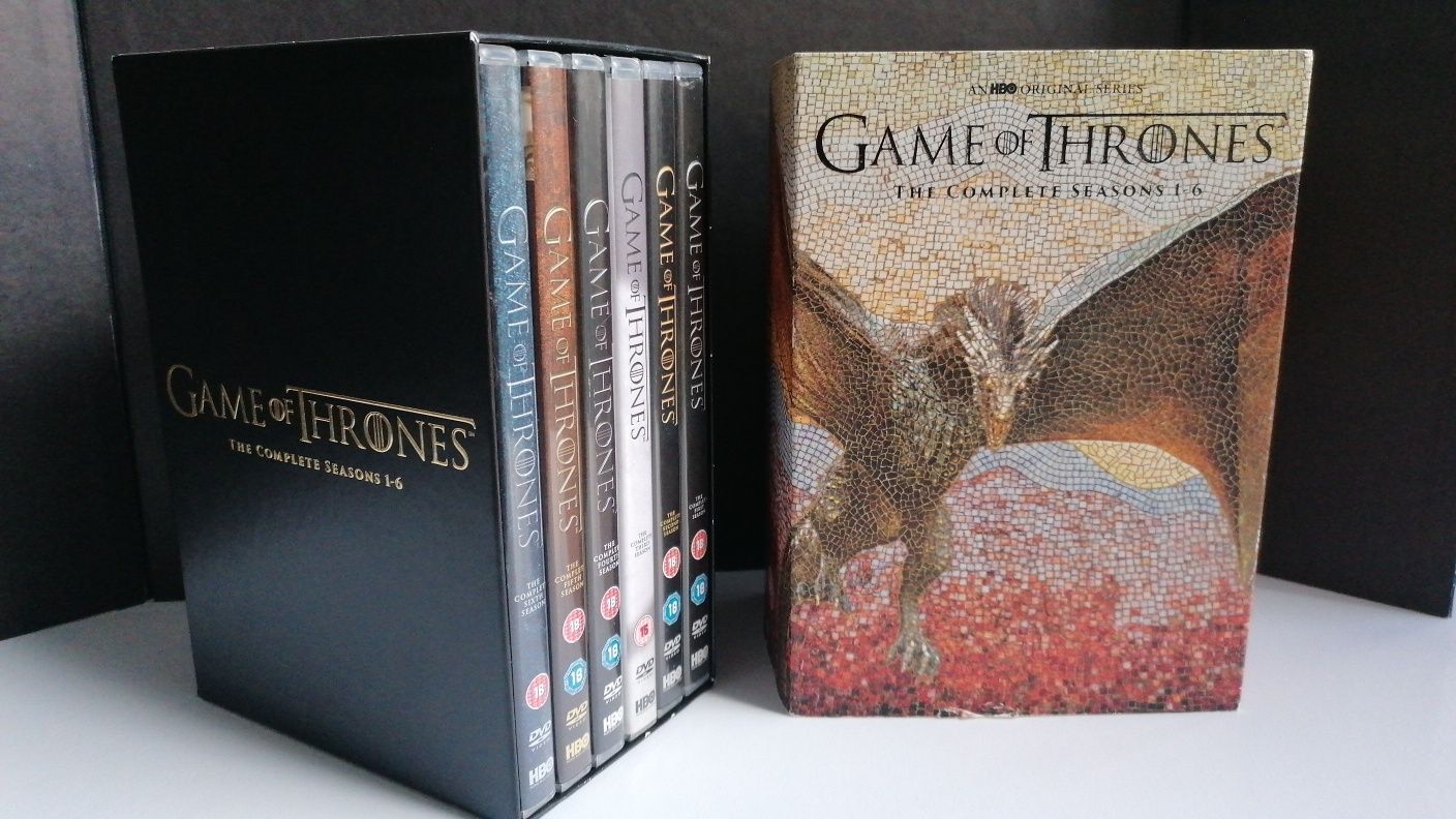 Dvds Temporadas 1 a 6 Completas do Game of Thrones (Guerra dos Tronos)