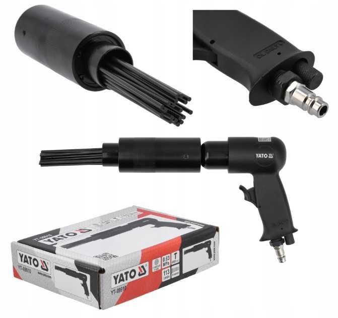 YATO młotek igłowy pneumatyczny 19 igieł 4500 rpm FV SKLEP GWARANCJA