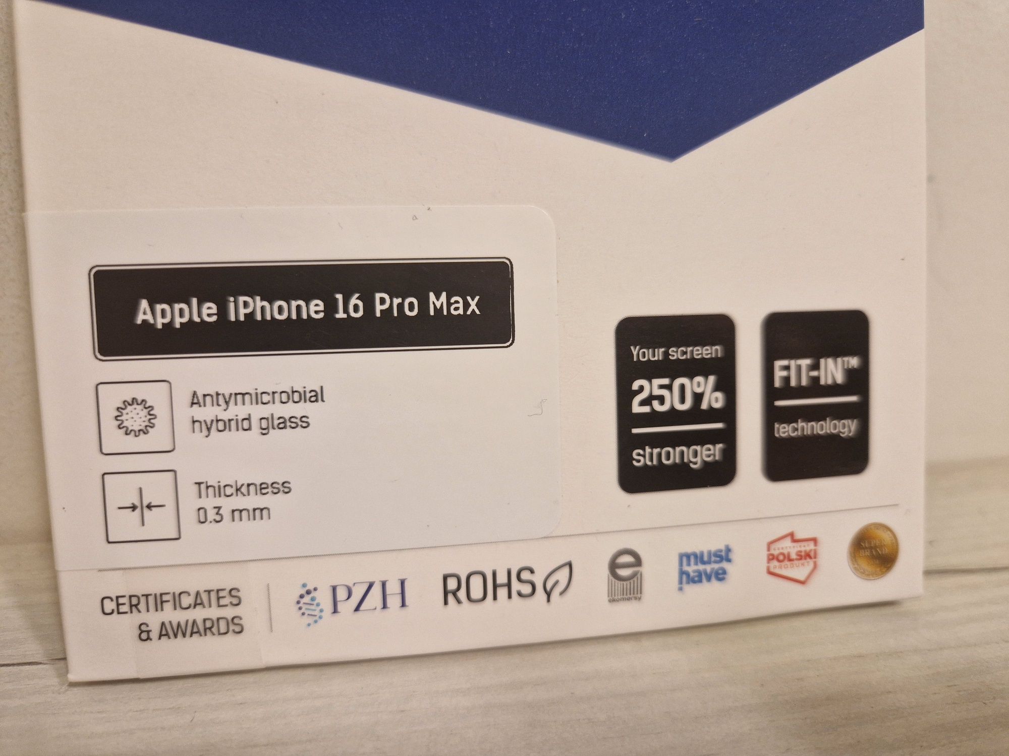 Hartowane szkło hybrydowe 3MK FlexibleGlass do Iphone 16 Pro Max