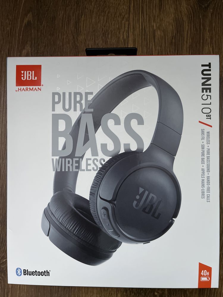 Навушники накладні JBL Tune 510BT (100% оригінал)