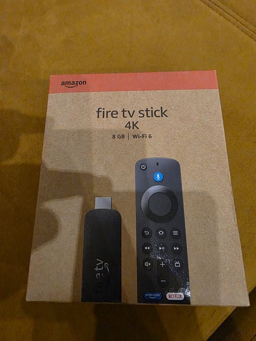 Amazon fire stick 4k 8gb wi-fi 6 angielska wtyczka
