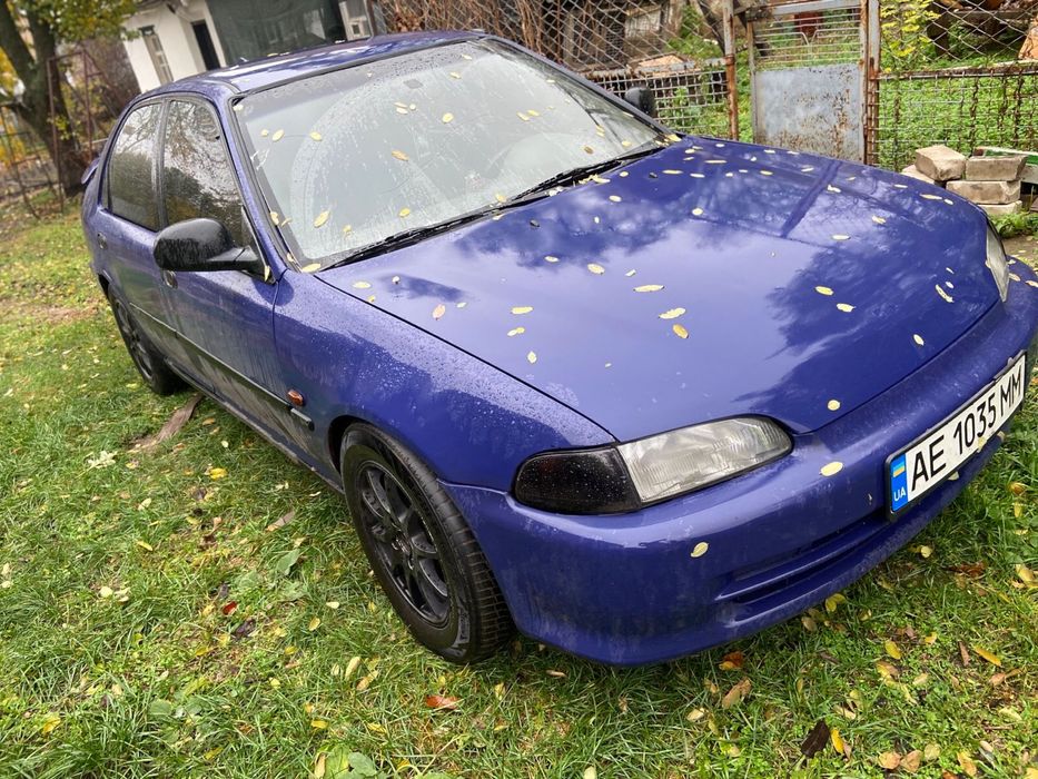 Хонда сивик на полном ходу