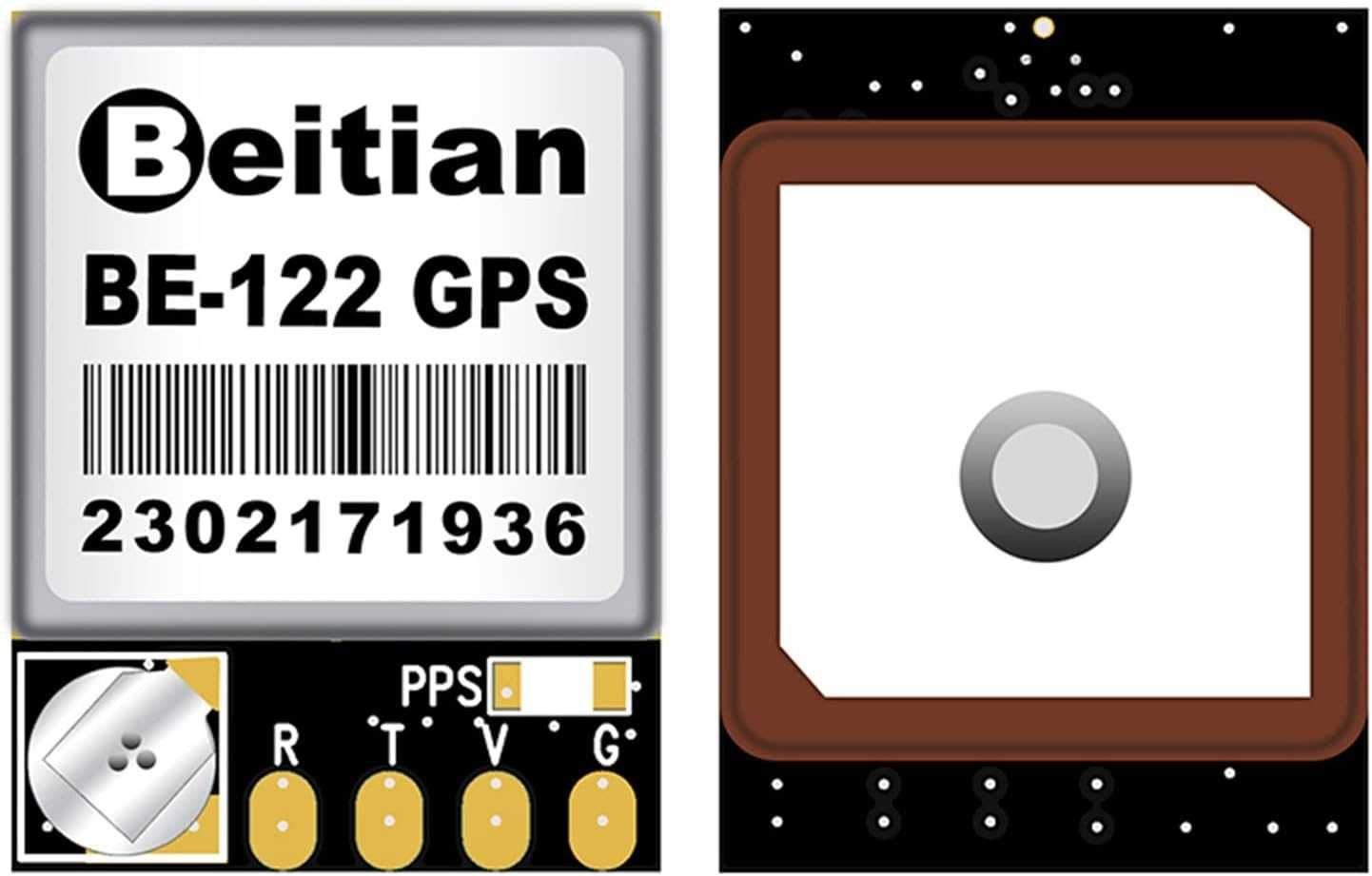 GPS приймач для дрона Beitian BE-122 16.3X12.4X4.4mm, без компаса