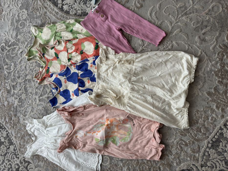 Літні брендові речі для дівчинки 9-12 міс