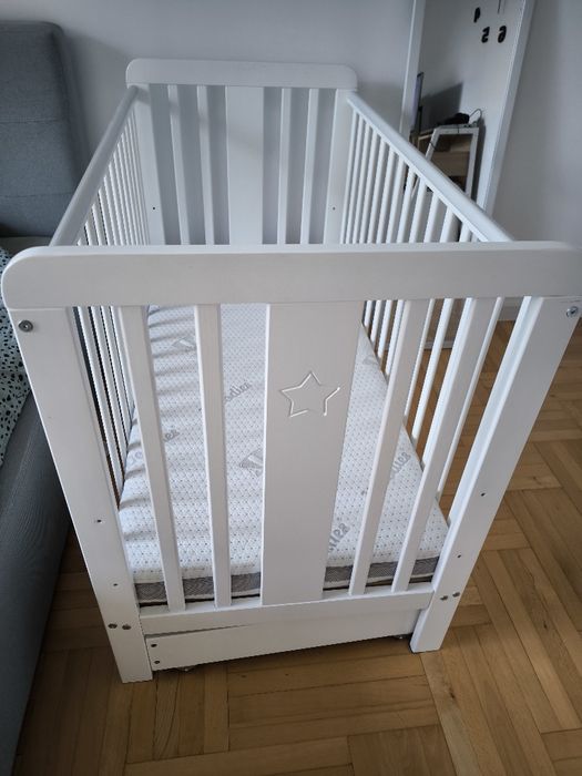 Łóżeczko niemowlęce Woodies Star Cot 120x60