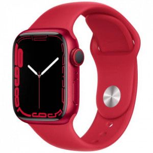 Продам apple watch 7 45mm red полный комплект