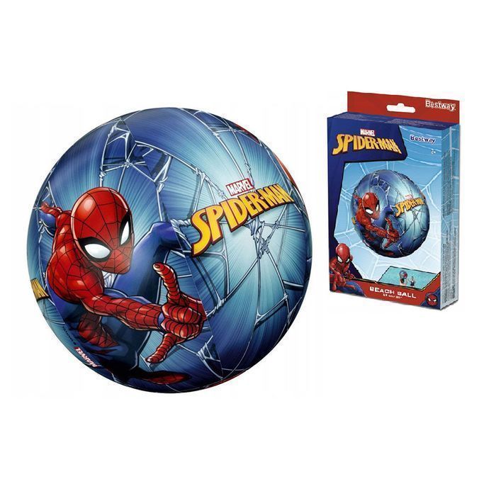Dmuchana Piłka Plażowa 51Cm Spiderman New Bestway