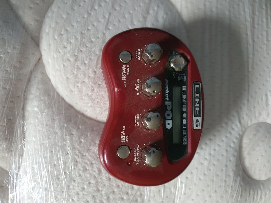 Pocket Pod Line 6 - processador de efeitos para guitarra