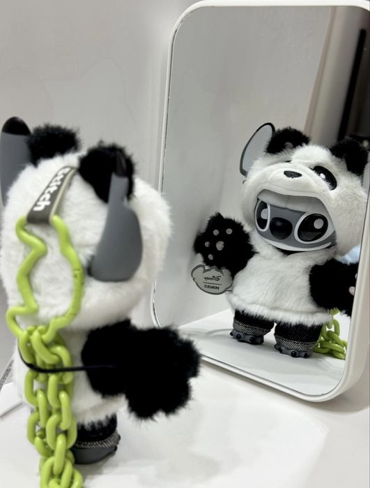 Оригинал Stitch MINISO GenZ Street • Панда • Limited Edition брелок