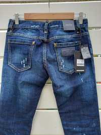 Nowe spodnie jeansowe męskie premium jeansy Dsquared2 rozmiar 28