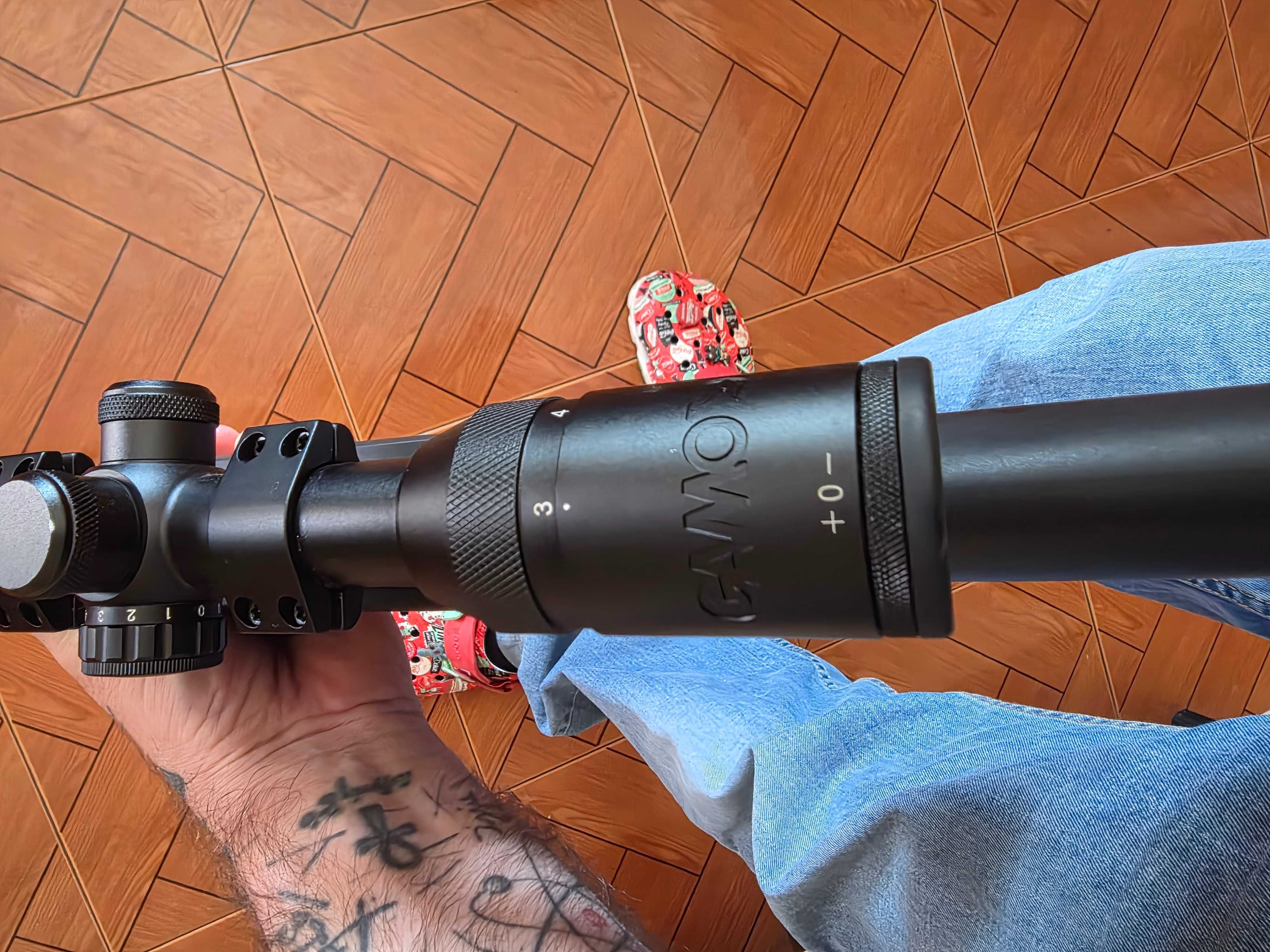 Carabina de ar comprimido WEIHRAUCH HW 97 Black Line ( troca )