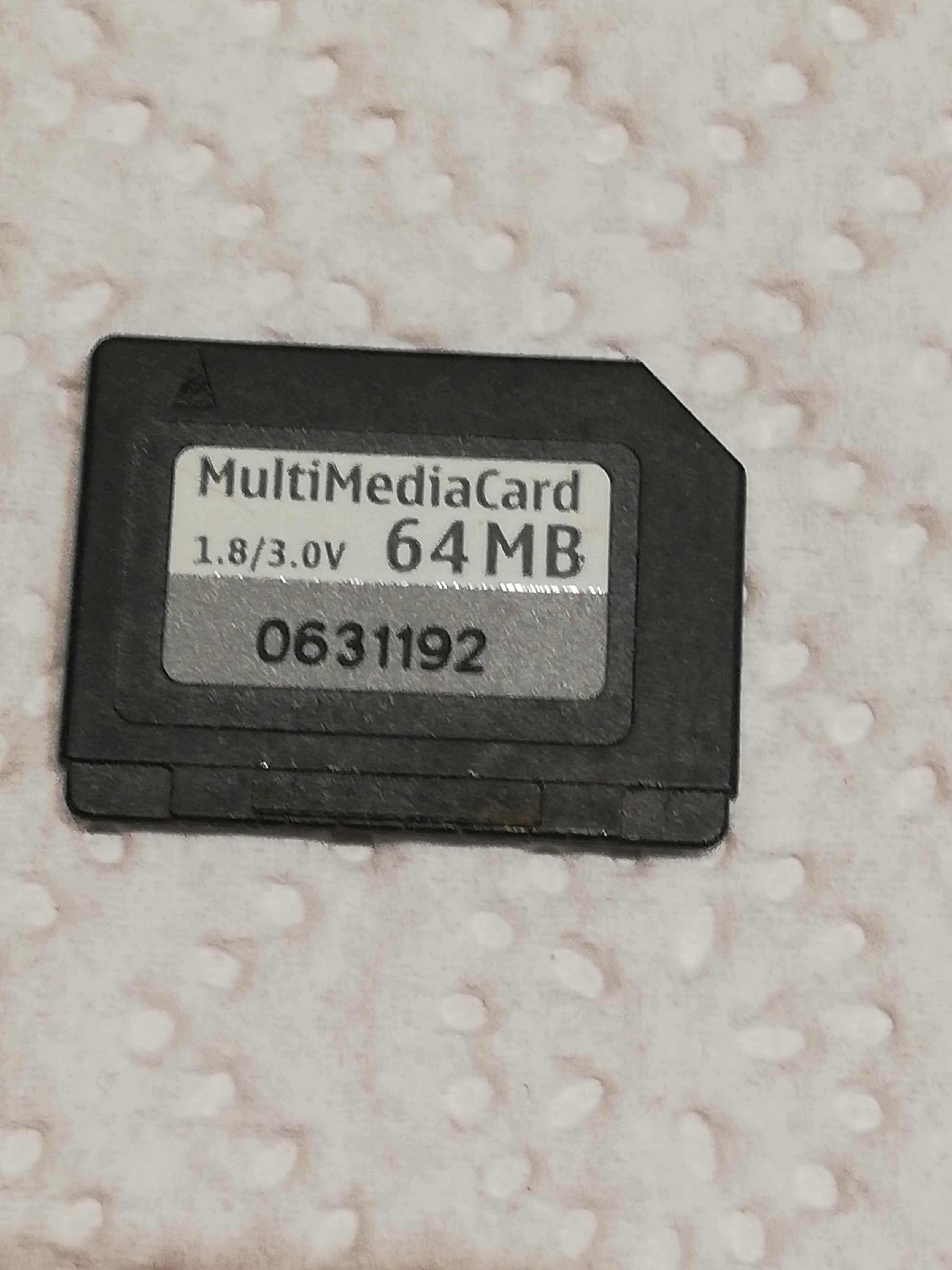 Multi Media Card 64 MB do Nokia ciekawe znaleziono