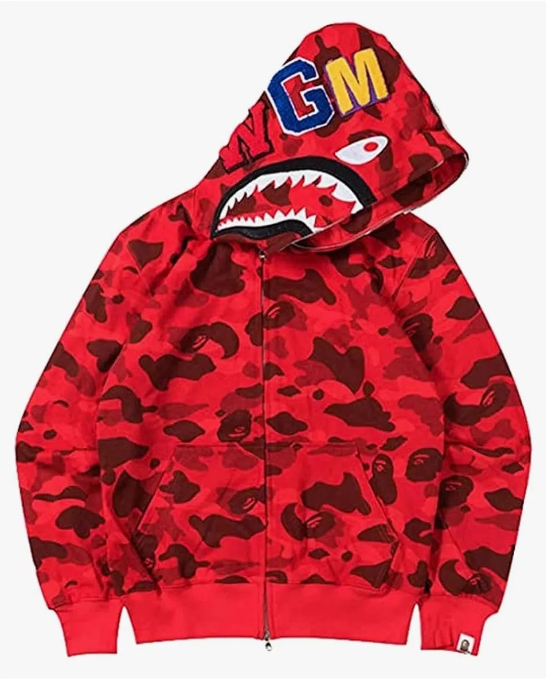 Casacos bape shark