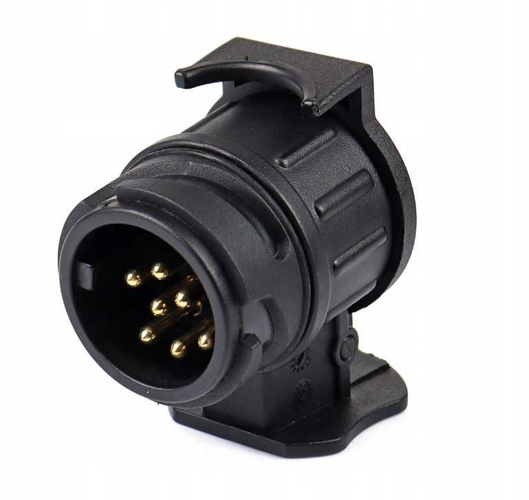 Przejściówka adapter redukcja gniazda hak 13/7 pin do przewozu rowerów